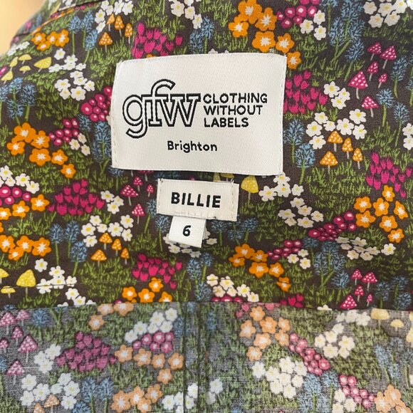GFW Button Up Shirt, size 16 - Picture 4 of 4